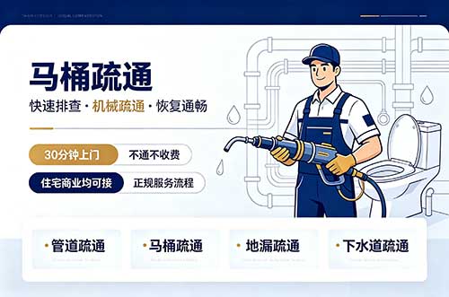 高密马桶疏通