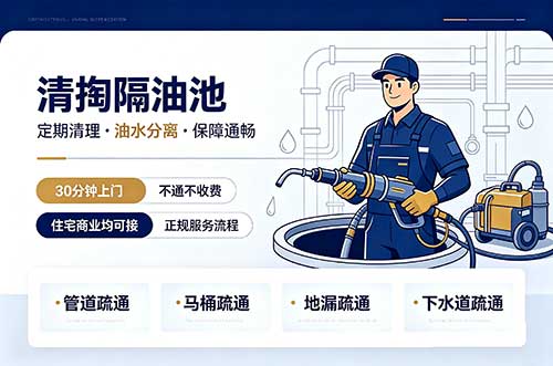高密清掏隔油池