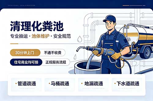 高密清理化粪池